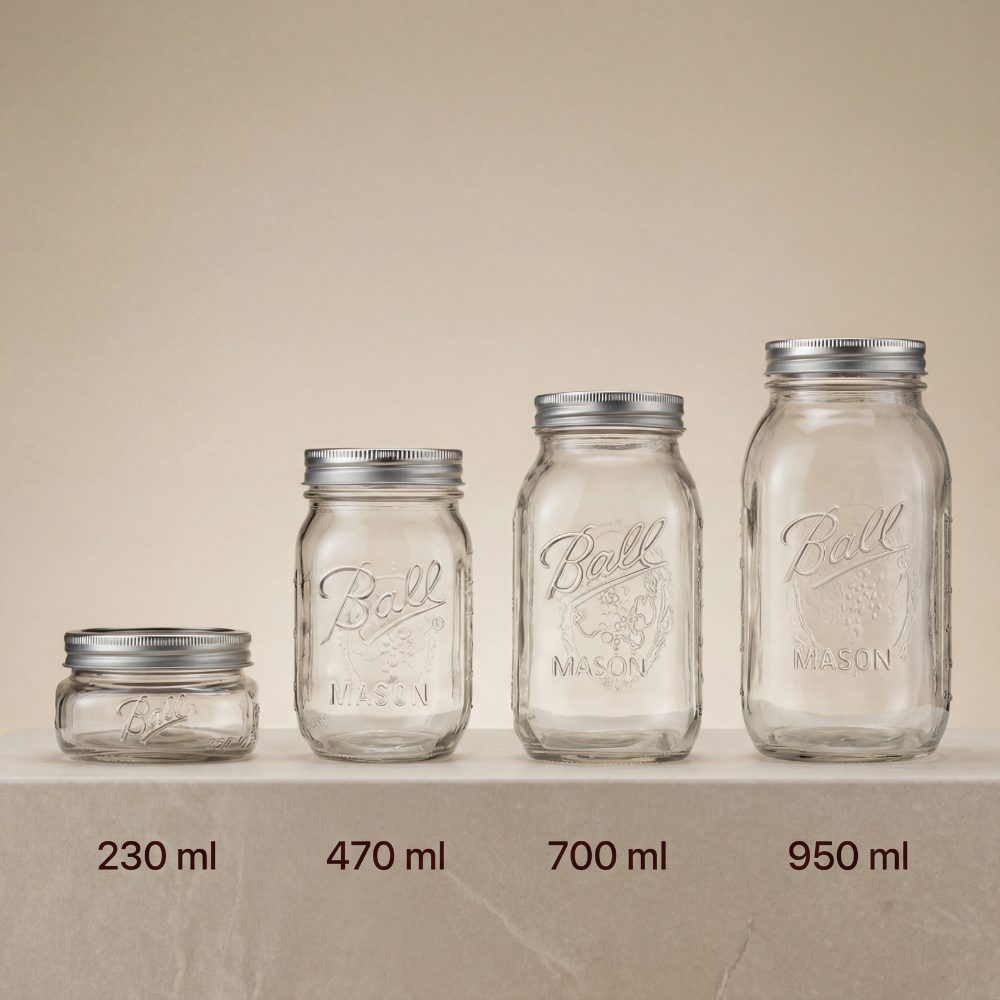 Vakuumgläser kleine Öffnung