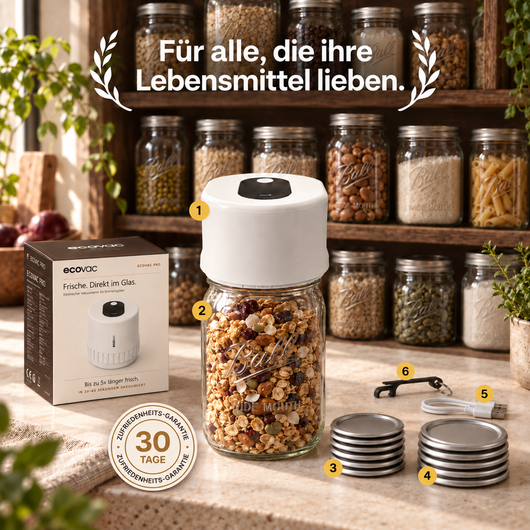 Vakuumierer für Einmachgläser