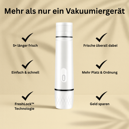 Vakuumiergerät für Vakuumbeutel