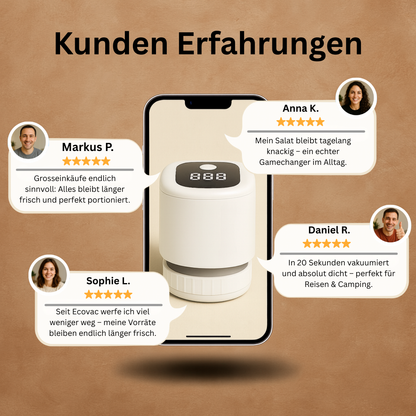 Vakuumiergerät für Einmachgläser