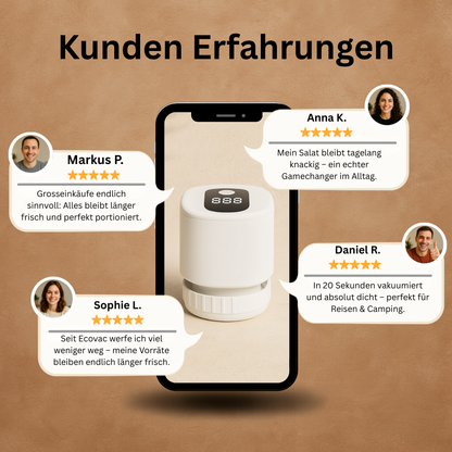 Vakuumiergerät für Einmachgläser